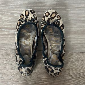 Sam Edelman cheetah flats